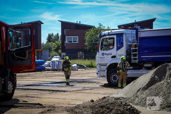 Rookontwikkeling bij accu van elektrische vrachtwagen