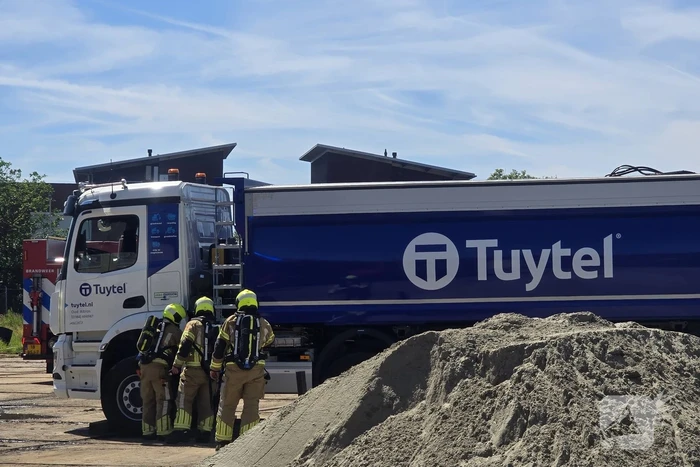 Rookontwikkeling bij accu van elektrische vrachtwagen