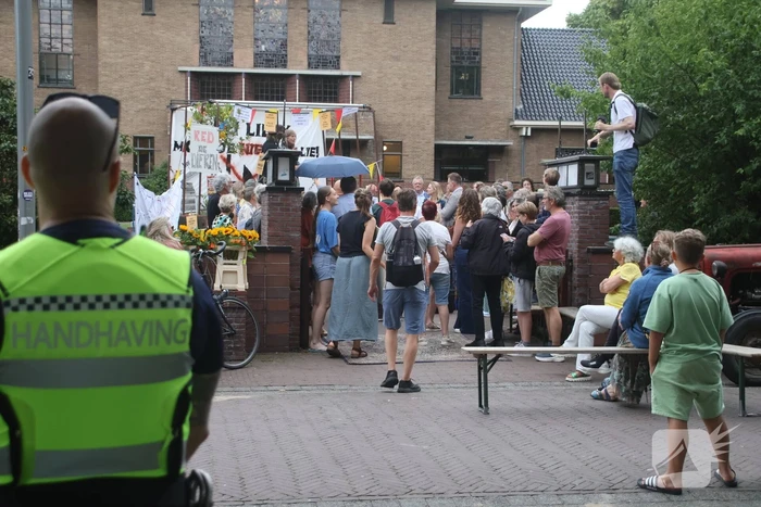 Demonstratie tegen komst mega-medicijnfabriek Eli Lilly