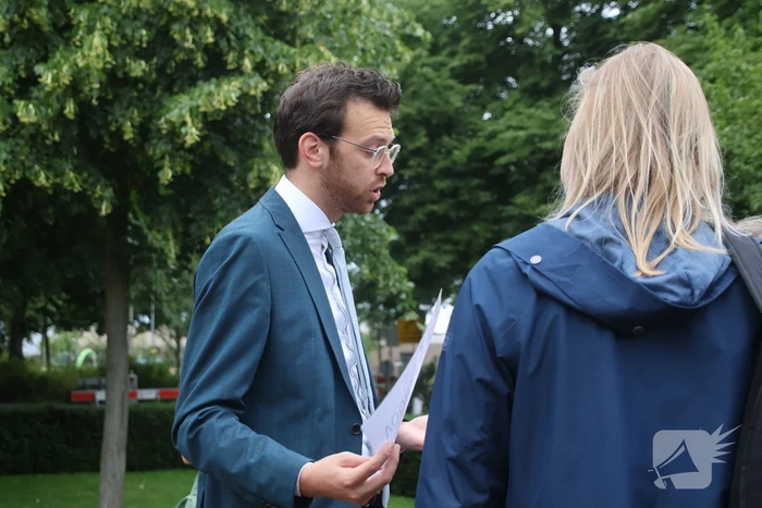 Demonstratie tegen komst mega-medicijnfabriek Eli Lilly