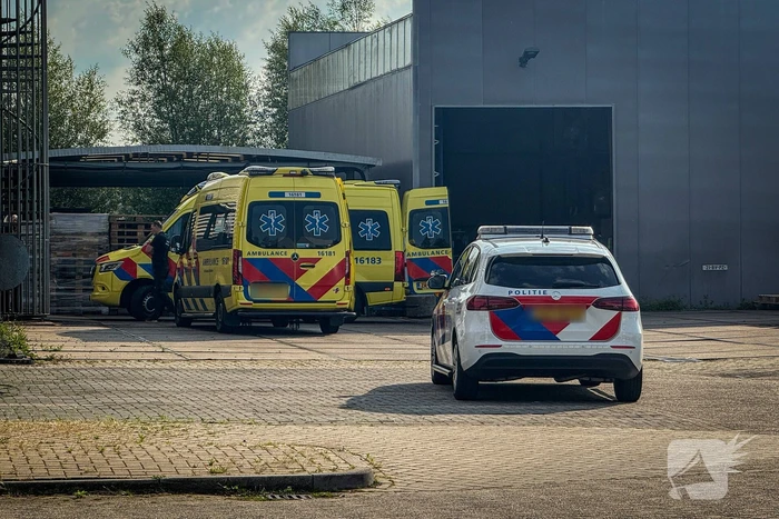 Traumateam ingezet bij medische noodsituatie bij bedrijfspand