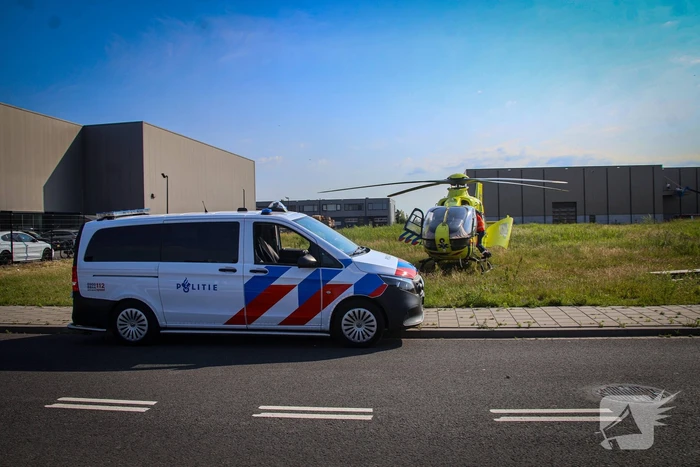 Traumateam ingezet bij medische noodsituatie bij bedrijfspand