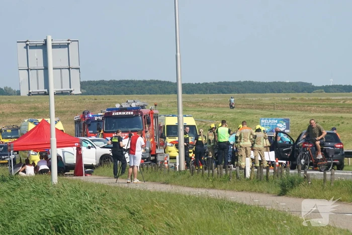 Kinderen betrokken bij frontaal ongeluk