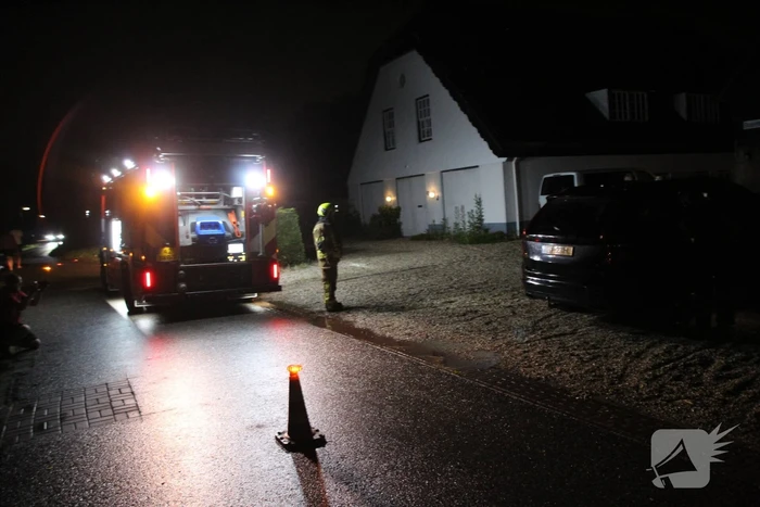 Blikseminslag zorgt voor woningbrand