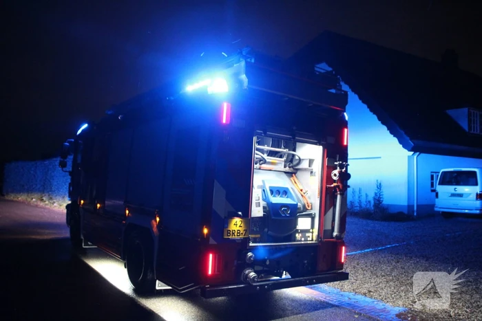 Blikseminslag zorgt voor woningbrand