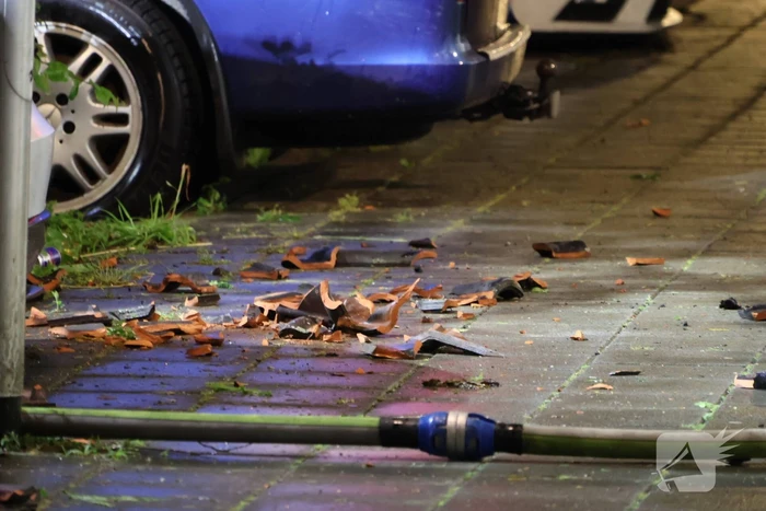 Dakbrand vermoedelijk ontstaan door blikseminslag