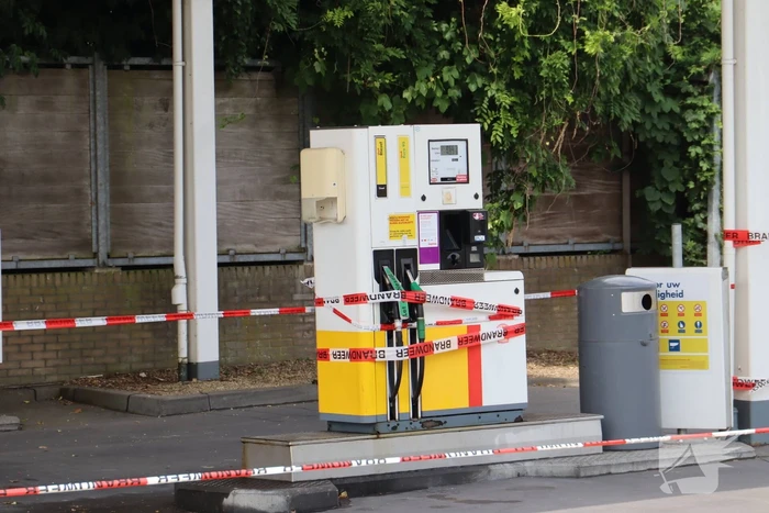 Tankstation afgesloten na lekkage