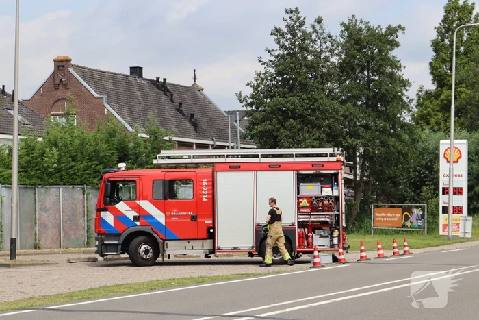 Tankstation afgesloten na lekkage