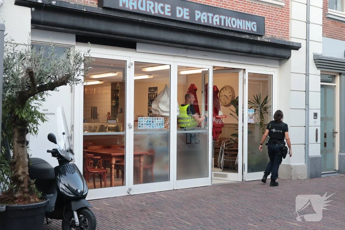 Overval op snackbar leidt tot politieonderzoek