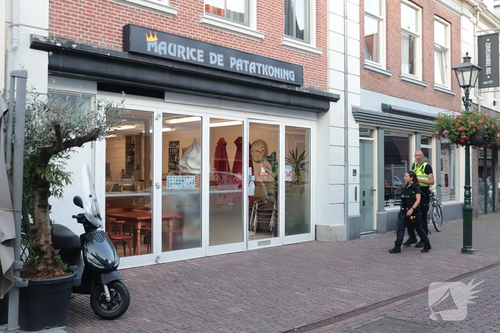 Overval op snackbar leidt tot politieonderzoek