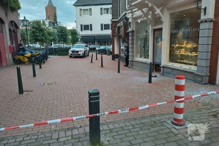 Flinke schade na explosie bij juwelier