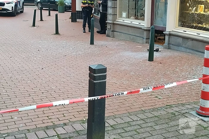 Flinke schade na explosie bij juwelier
