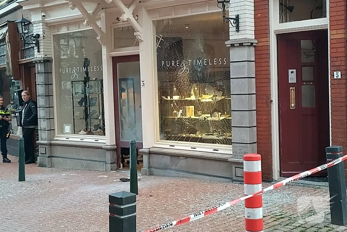 Flinke schade na explosie bij juwelier