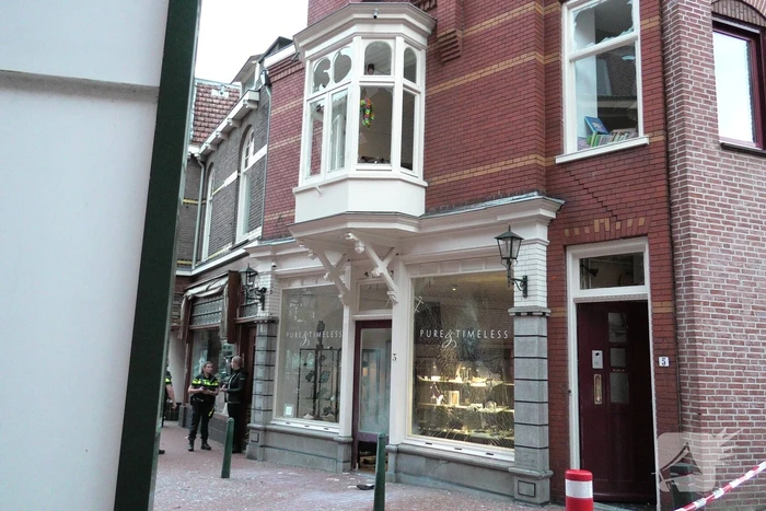 Flinke schade na explosie bij juwelier