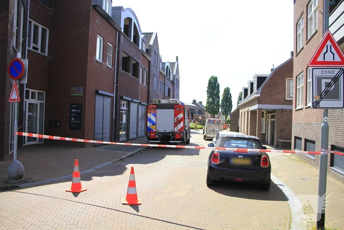 Gasleiding geraakt tijdens graafwerkzaamheden