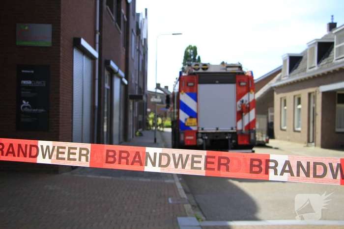 Gasleiding geraakt tijdens graafwerkzaamheden