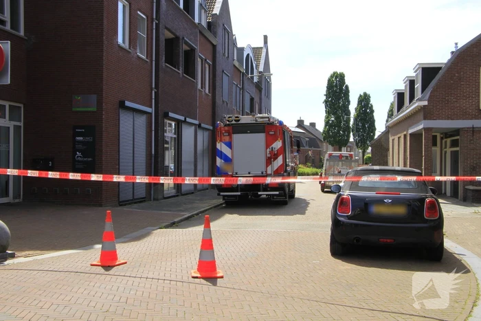Gasleiding geraakt tijdens graafwerkzaamheden