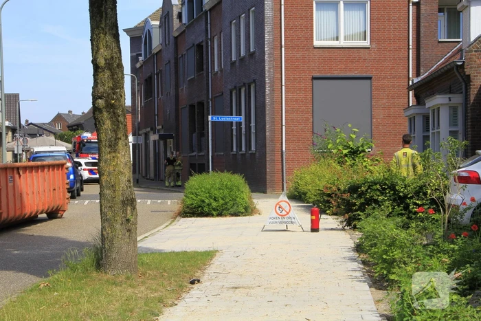 Gasleiding geraakt tijdens graafwerkzaamheden