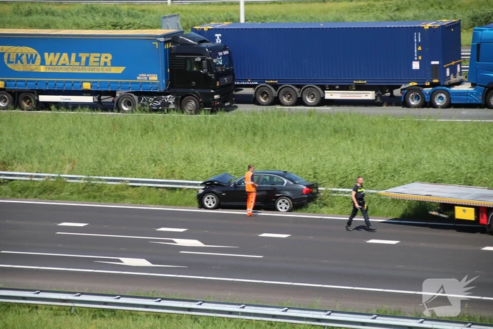 Ongeval leidt tot file op snelweg