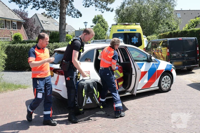 Ongeval tijdens bouwwerkzaamheden leidt tot ziekenhuisopname