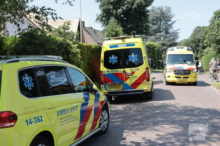 Ongeval tijdens bouwwerkzaamheden leidt tot ziekenhuisopname