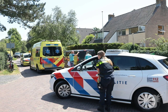 Ongeval tijdens bouwwerkzaamheden leidt tot ziekenhuisopname