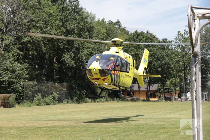 Ongeval tijdens bouwwerkzaamheden leidt tot ziekenhuisopname