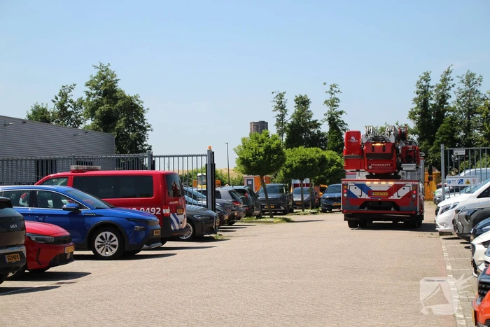 Brand in industriegebouw snel geblust