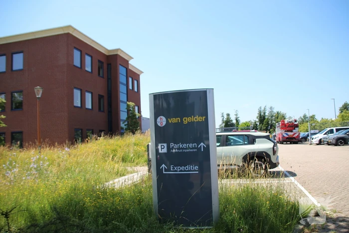 Brand in industriegebouw snel geblust