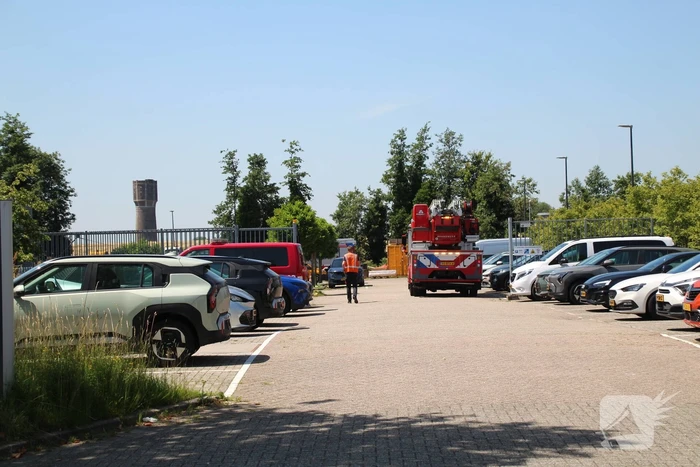Brand in industriegebouw snel geblust