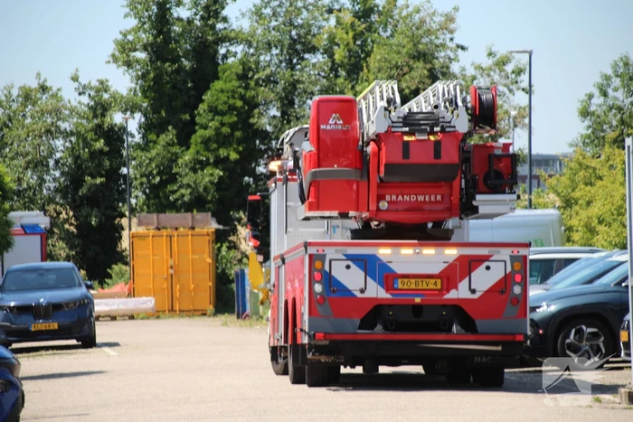 Brand in industriegebouw snel geblust