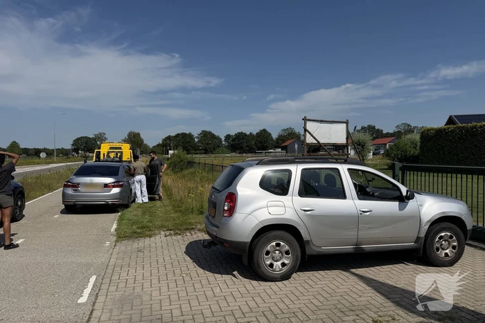 Botsing tussen twee voertuigen leidt tot schade