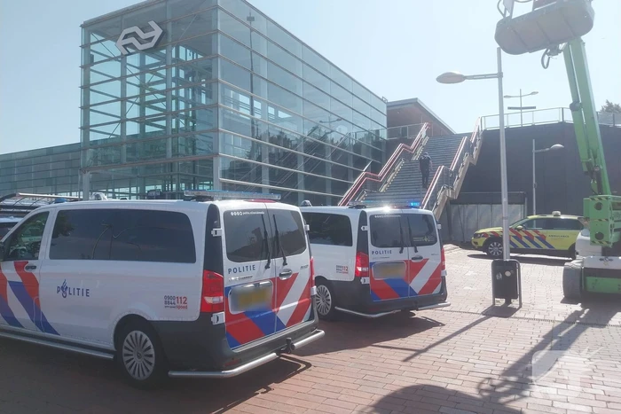 Vertraging op het spoor door incident