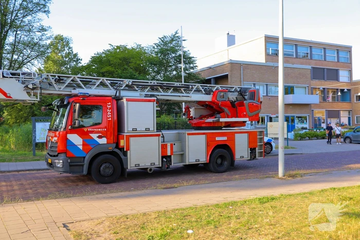 Evacuatie bij asielzoekerscentrum wegens brand