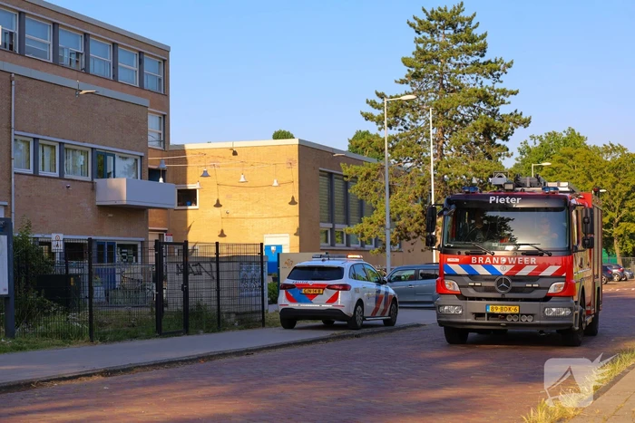 Evacuatie bij asielzoekerscentrum wegens brand