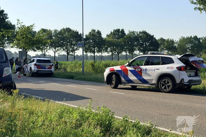 Fietster raakt ernstig gewond bij aanrijding met auto
