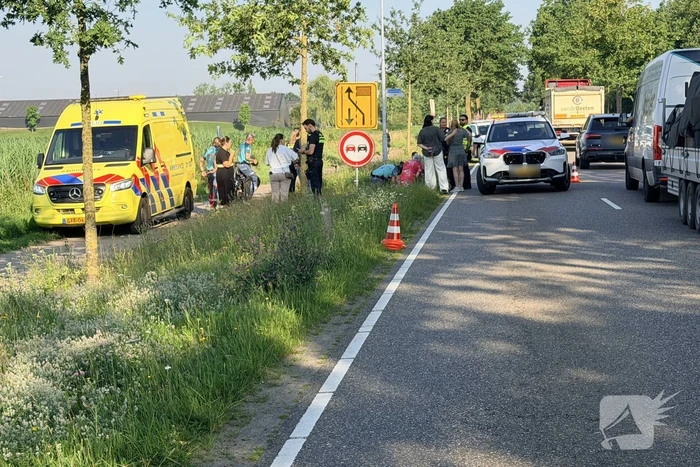 Fietster raakt ernstig gewond bij aanrijding met auto