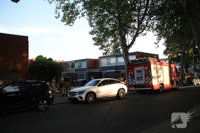 Brandweer inzet na gaslucht