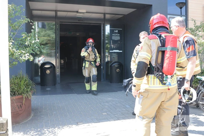 Brand bij sportschool vergt middelbrand-inzet