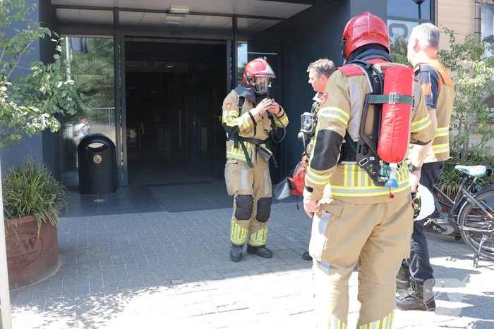 Brand bij sportschool vergt middelbrand-inzet