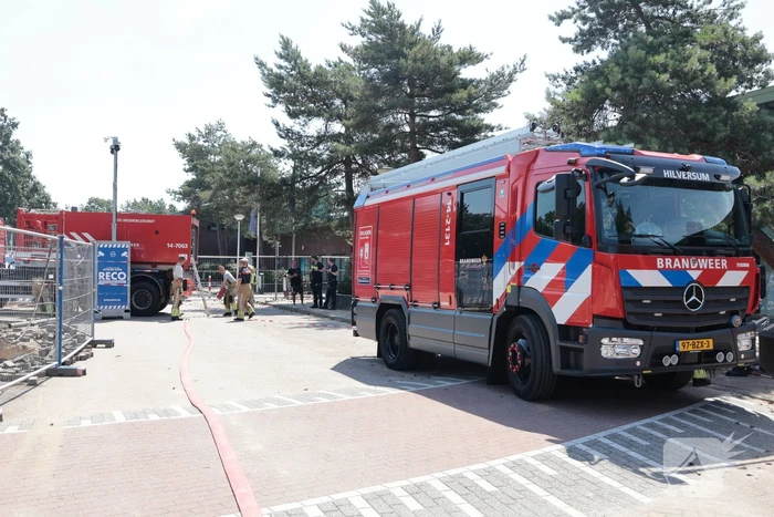Brand bij sportschool vergt middelbrand-inzet