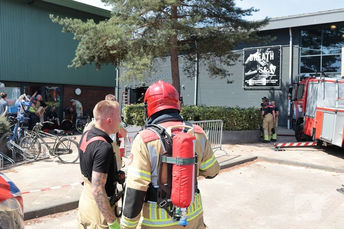Brand bij sportschool vergt middelbrand-inzet