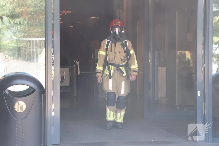 Brand bij sportschool vergt middelbrand-inzet