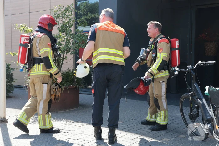 Brand bij sportschool vergt middelbrand-inzet