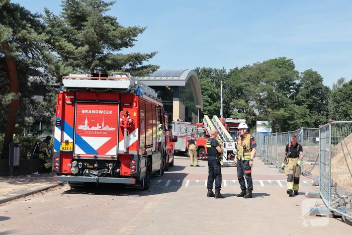 Brand bij sportschool vergt middelbrand-inzet