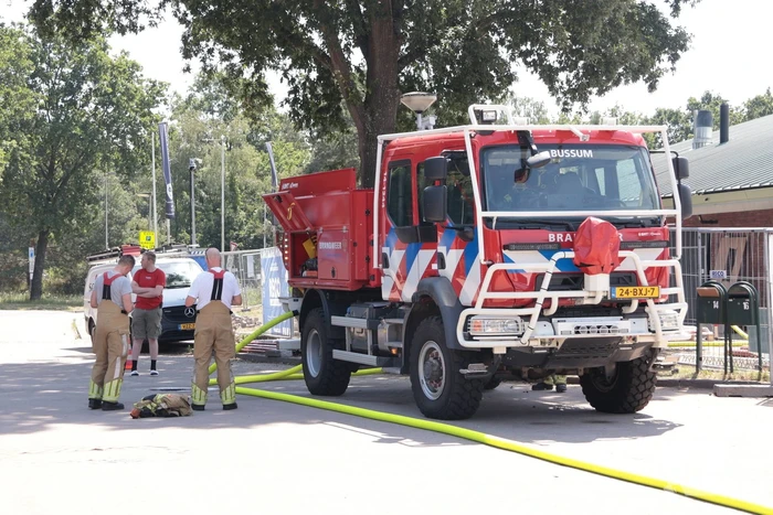 Brand bij sportschool vergt middelbrand-inzet