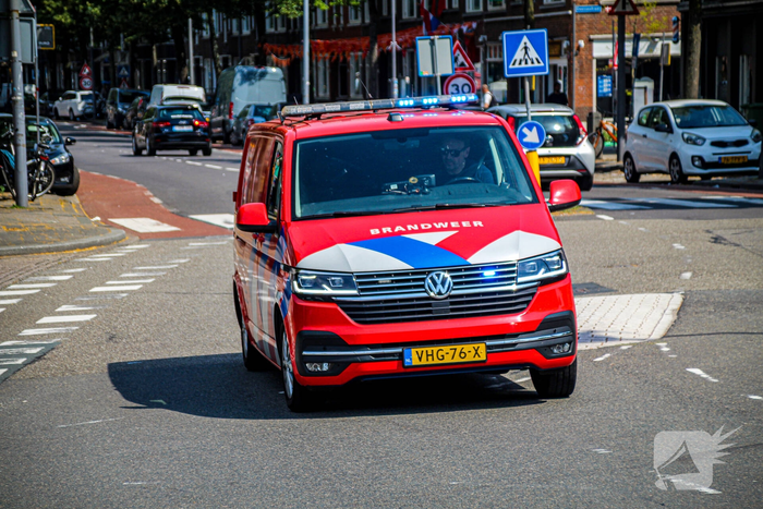 Zolderbrand veroorzaakt flinke rookontwikkeling