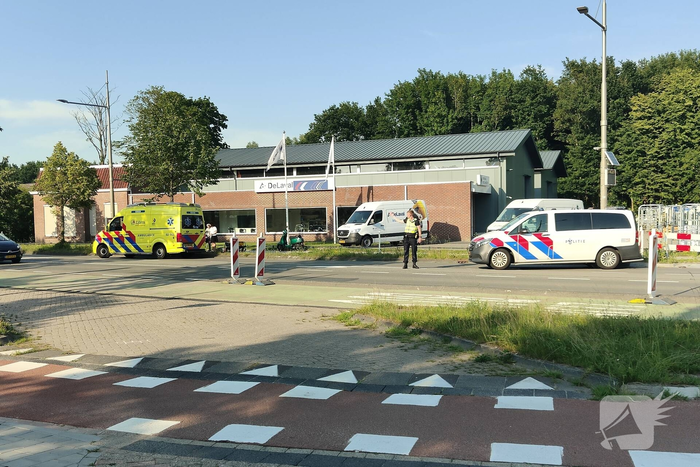 Politie en ambulancedienst ingezet na val scootterrijder