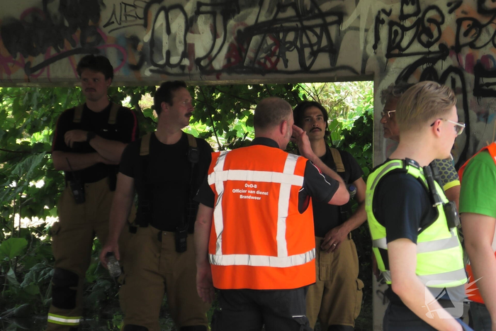 Waterlekkage zorgt voor grote brandweer inzet