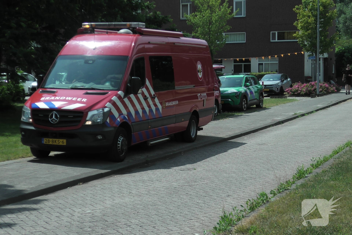 Waterlekkage zorgt voor grote brandweer inzet